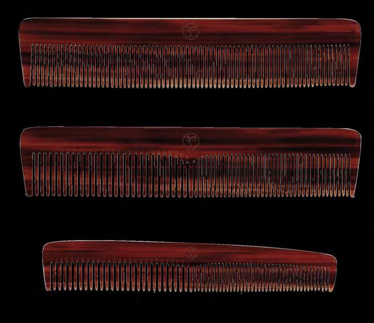 Durable with a classic tortoise finish, The Classic Straight Comb is ideal for everyday use.