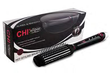 CHI DESIGNER SERIES CHI ELLIPSE CHI ELLIPSE HOT STYLING BRUSH GF7106 Create smooth, sleek styles with volume and body with an innovative 360 heating surface.