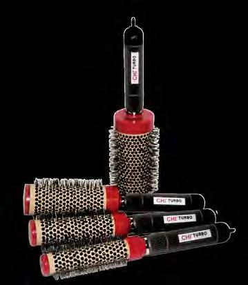 2-Sided Vent Brush Zig-zag pattern ventilation for maximum air flow and faster drying time Best on