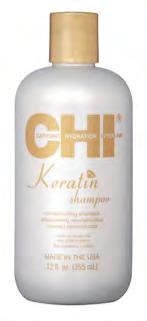 Promotes long-lasting, healthier hair Adds shine and elasticity Helps prevent future breakage 2 oz/chi021 12 oz/chi0214 32 oz/chi0233 CHI KERATIN SILK INFUSION CHI Keratin Silk Infusion is a powerful