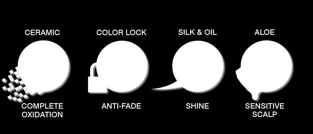 CHI shine shades offers the ability to deposit lift, tone, correct, and refresh all color tones, perfect for