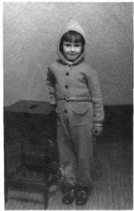 Julie Allen wearing her siren suit as a child[/caption] "Fond Memories of the Siren Suit by a Child in Penge," an article by Julie Allen and archived by the BBC (available here), tells the story of