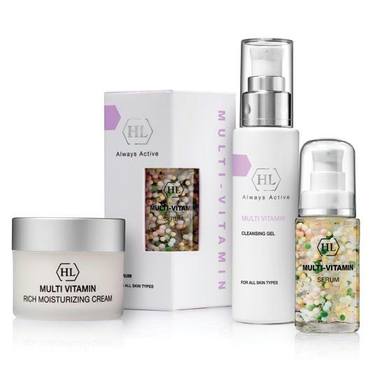 The need for effective formulations enriched with essential vitamins and actives prompted HL leading professional cosmetics brand, to develop MULTI VITAMIN - a unique treatment series based on plant