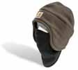 A202-DKB/Dark Brown A202-822/Hunter Orange A202-DWD/Driftwood ONE SIZE FITS ALL BLK DKB Camo Fleece 2-in-1 Headwear Hat: 100% polyester Pull-down face mask: 90%