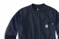construction minimizes twisting Carhartt FR and NFPA 2112/CAT 2 labels sewn on pocket Meets the performance requirements of NFPA 70E and is UL Classified to NFPA 2112 Imported 410 051 250