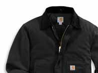 25 inches Made in the USA of US and Imported parts BLK BRN J001-BLK/Black J001-BRN/Carhartt Brown 6XL TALL Duck Traditional Jacket J002 12-ounce, firm-hand 100%