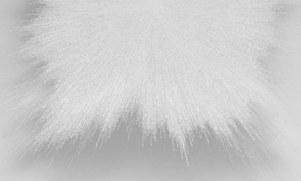 Idris Khan Rough Seas, 2018 (detail) 3 glass sheets stamped with white