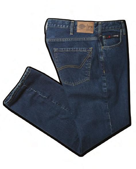 CONTEMPORARY FIVE-POCKET JEAN Relaxed fit Extra-durable double-stitched inner and back seams Bartacks at stress points