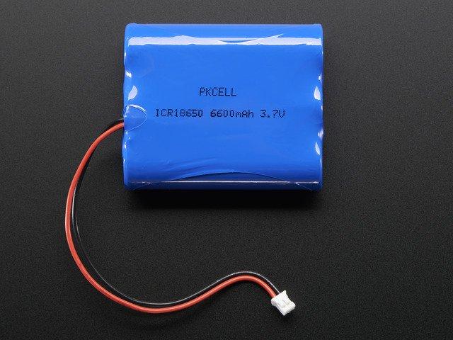 Drivers $5.95 IN STOCK ADD TO CART Lithium Ion Battery Pack - 3.7V 6600mAh $29.
