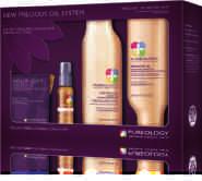 AUGUST 20 / Promotions NEW PRECIOUS OIL SYSTEM COMPLE TE OIL C ARE SPECIALLY CREATED FOR BRIT TLE, DULL COLOUR-TREATED HAIR