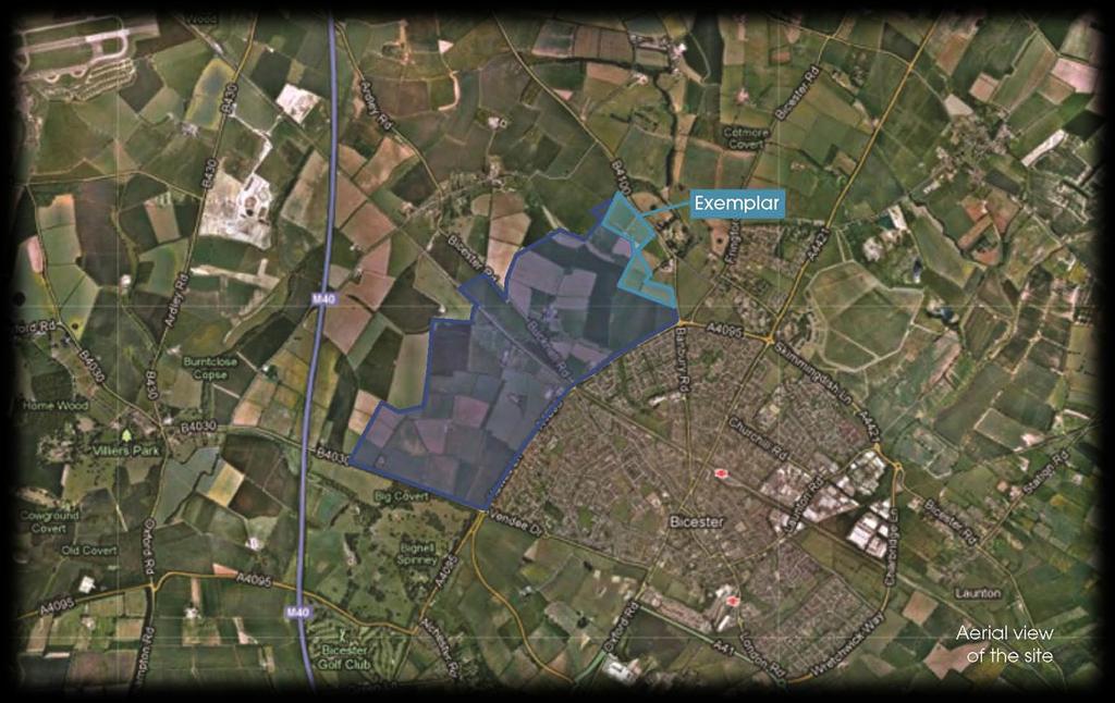 NW Bicester & the Exemplar phase NW Bicester 800 acres 5000