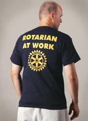 Serving Rotarians Since 1920 www.ruh.com 1.800.877.8908 123 G. RTEE4 The Original Rotarian At Work T-shirt Pre-shrunk 6.