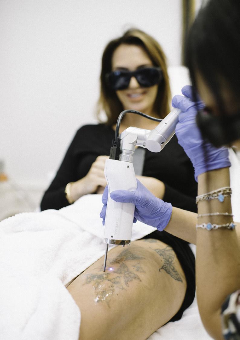 WILL THE LASER TATTOO REDUCTION TREATMENT CAUSE SCARRING? Yes, there is a risk of scarring, but scarring does not usually occur as a result of this treatment.
