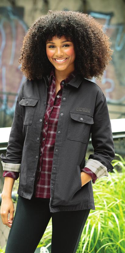 Built for Layering BOULDER SHIRT JACKET 7341 TPG Now Trending :... Workwear - Inspired layer with a flannel 7341 WOMEN S BOULDER SHIRT JACKET - NEW!