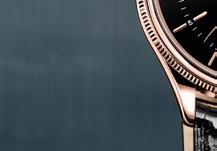 reserve DIAL Black lacquer 18 ct pink