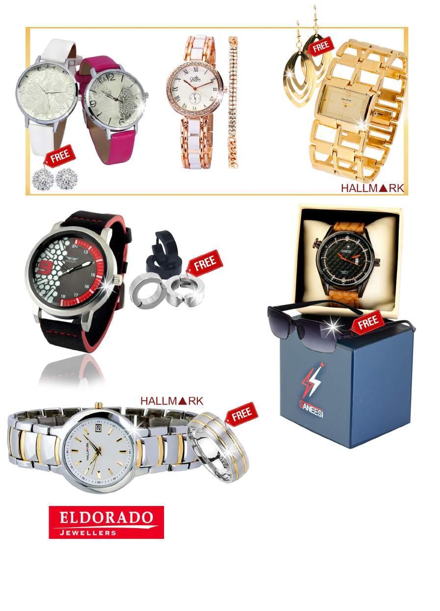 WAS R200 R79.99 Each R149.99 W679/GPE1005 WAS R400 W580RGWGPWC2129R WAS R1200 WH1289/GPE017 Free Gift WAS R300 Watch & 1 Free Gift R99.99 W651/SSE001/2 Watch & Band Watch & Sunglasses R199.