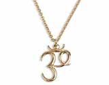 5 pendant on 18 chain 22 K Gold Plated $34