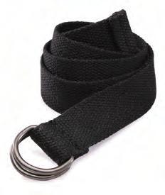 90 BC01 Rugged Leather Garrison Belt WD00 D-Ring Web Belt 1½"