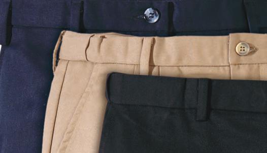 Easy fit waistband offers additional two inches of adjustment.