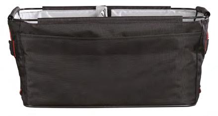 organizer that can be removed for one large pocket or inserted to