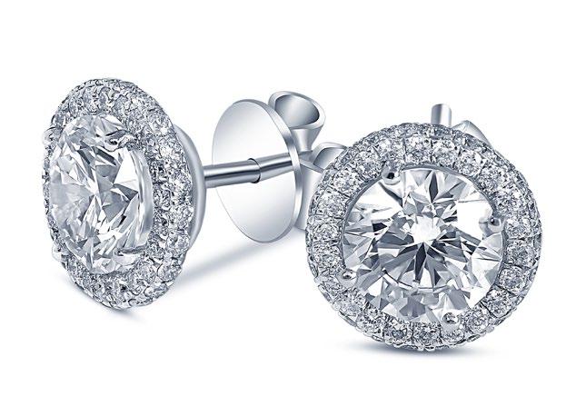 R 95 950 Stock Code: 212047 These exclusive diamond halo earrings have a secret