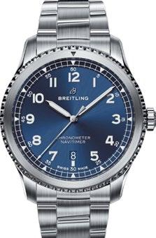 R 55 300 Stock code: 57532 Breitling Avenger 11 GMT gents wrist watch with a blue