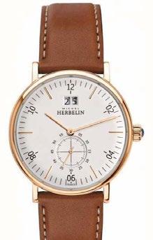 R 12 950 Stock code: 305039 Michel Herbelin M-Band ladies two tone wrist watch with spinel on a silver dial.