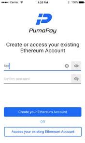 06: How to Create Your PumaPay Cryptocurrency Wallet Creating Your Wallet For your security it is important to follow the instructions