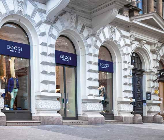 markets Boggi Milano has developed internationally through direct monobrand openings