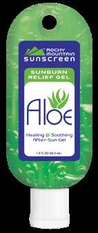 Specialty Products SAVE 10% ONLINE ALOE Sunburn Relief Gel Formulated with soothing aloe vera,