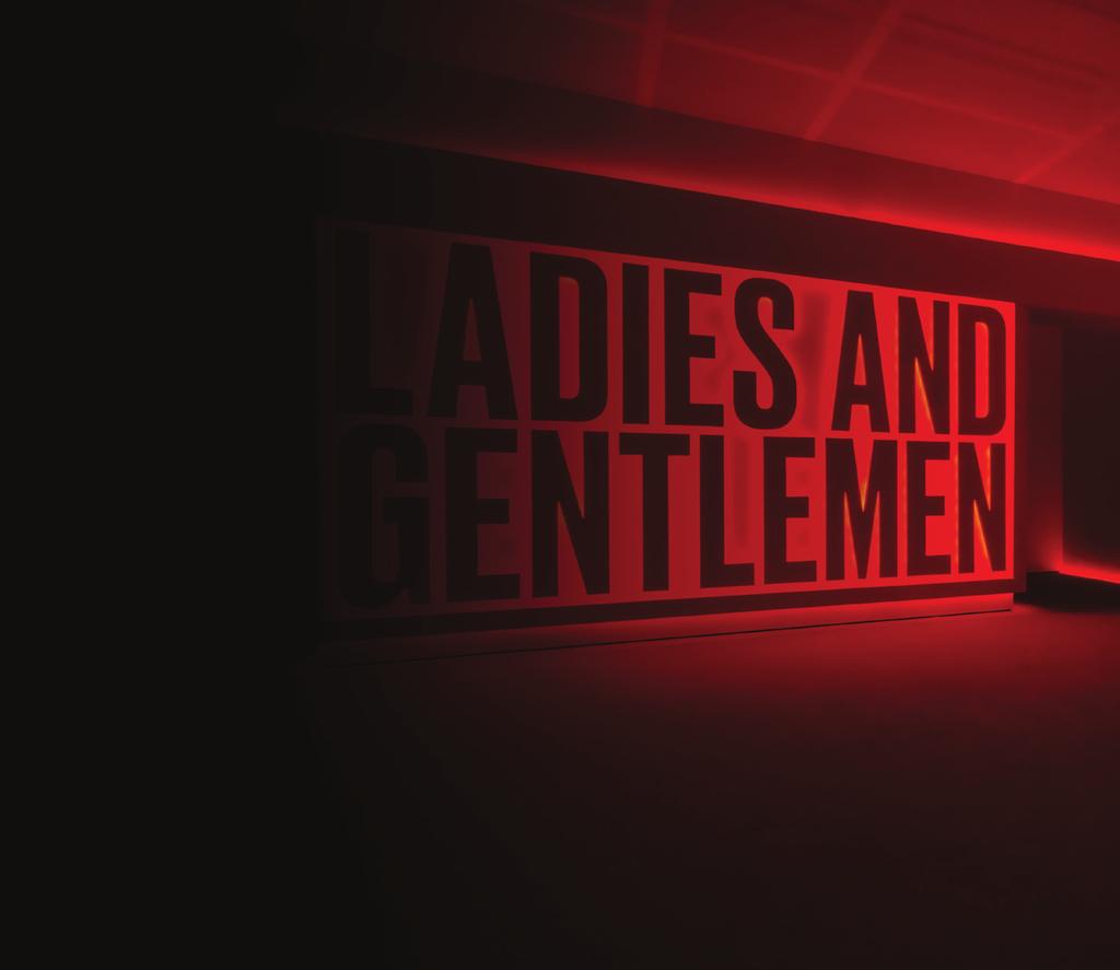 LADIES & GENTLEMEN Introducing The Rolling Stones FILM & VIDEO RECORDING EDITH GROVE LADIES & GENTLEMEN GALLERY 1 This cherry red hypnotic room traces the band s enormous impact on global touring and