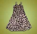CTA-009 Description: Dress; 100 percent silk satin; polka-dot pattern; size M Model: CTA-901