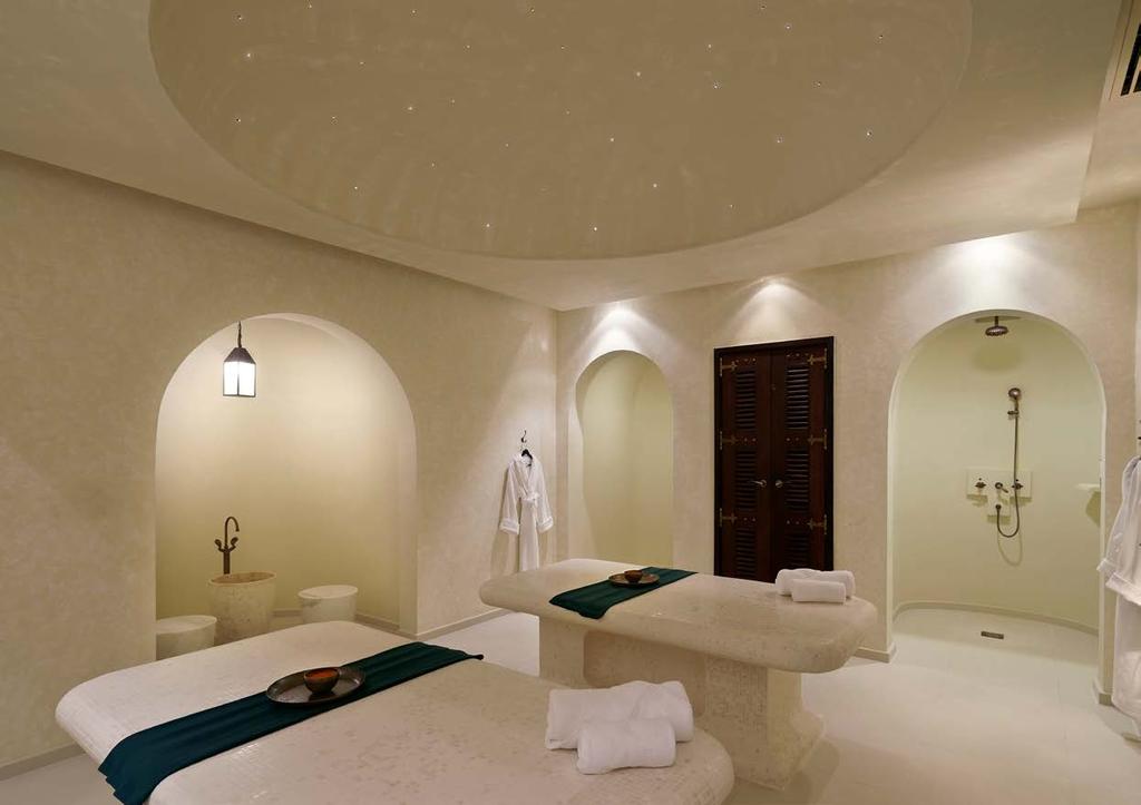 WELLNESS THERAPIES ROYAL HAMMAM, 80 MINUTES Traditional Hammam experience combined with a deeply relaxing back massage to release muscle tension.