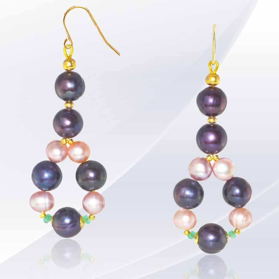 Pearls 0301/8008 earrings WITH