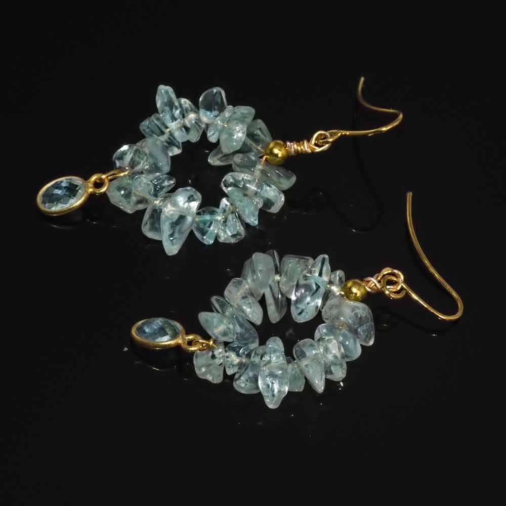 quartz c0610/504 earrings WITH