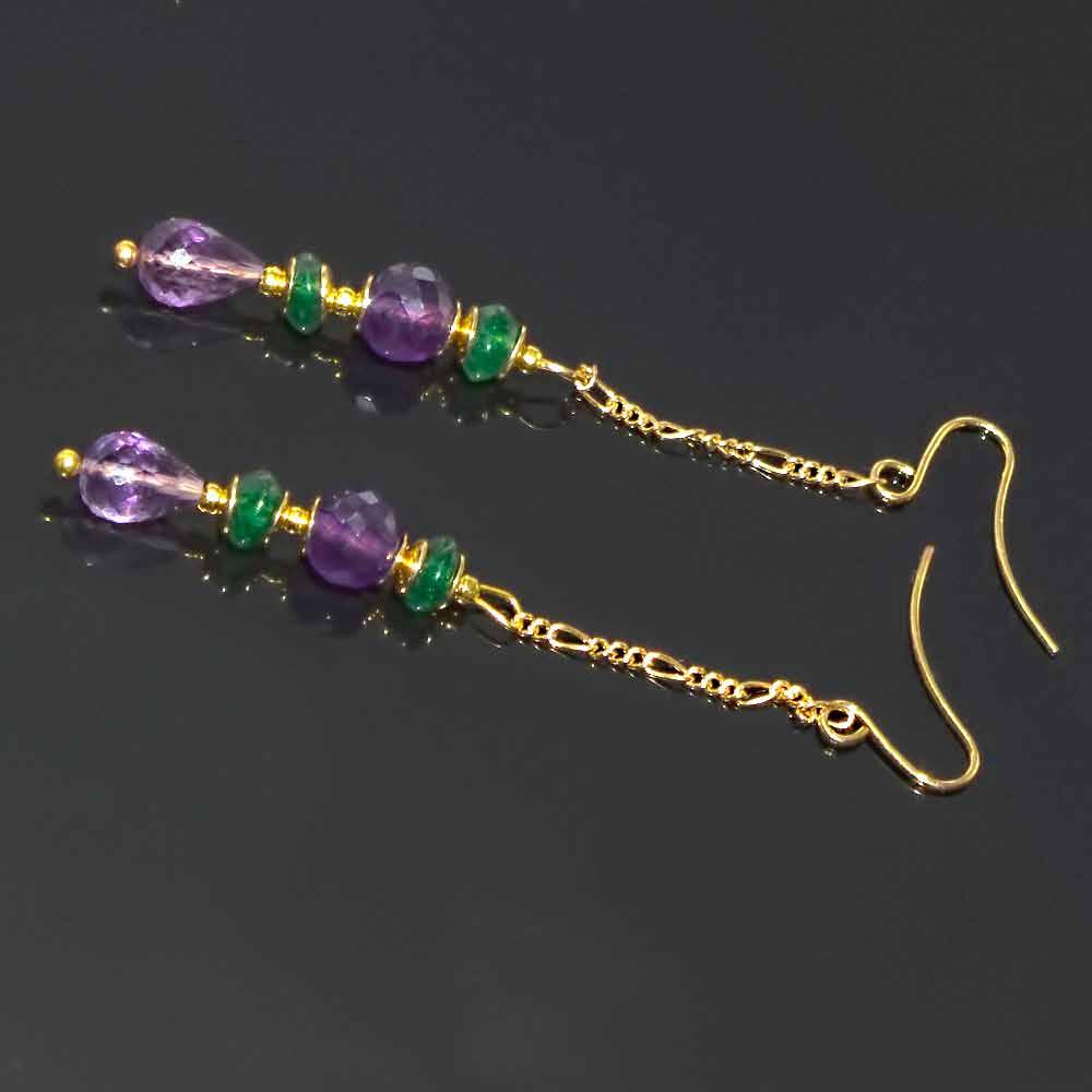 Sapphires c1710/562 earrings