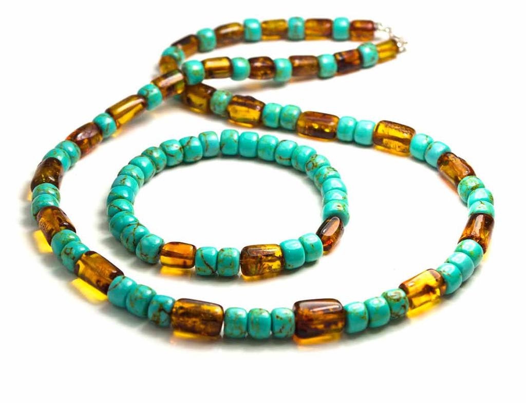 amber necklace Egyptian Night