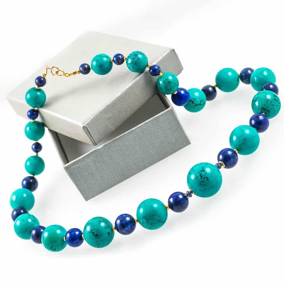 demi-parure: bracelet and necklace