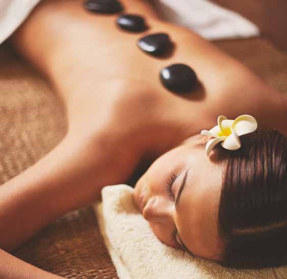 ROYAL DUALITY HOT STONE MASSAGE 60 MINUTES 15,000 VT Hot stone massage is a specialty massage where two therapists work together using smooth heated stones placed on the body