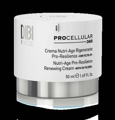 NUTRI-AGE PRO-RESILIENCE RENEWING* CREAM WITH UV FILTERS OXY-AGE RENEWING* SERUM CREAM Rich cream created for all naturally fragile and sensitised skin, due to age or as a result of aesthetic