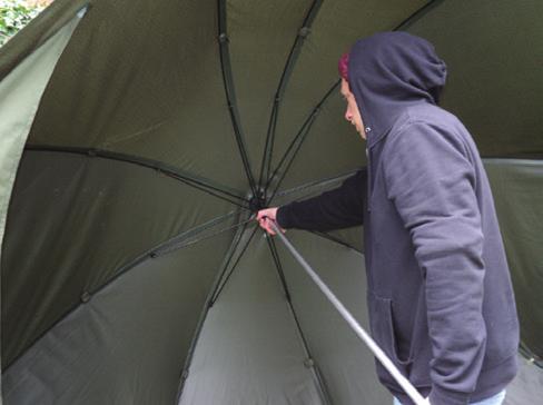 FAST & LIGHT MK2 Assembly It is advisable that the first time you use the brolly it is pitched at