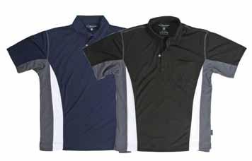 On Duty Polo shirt, On Duty Polo shirt with front zip, chest pocket.