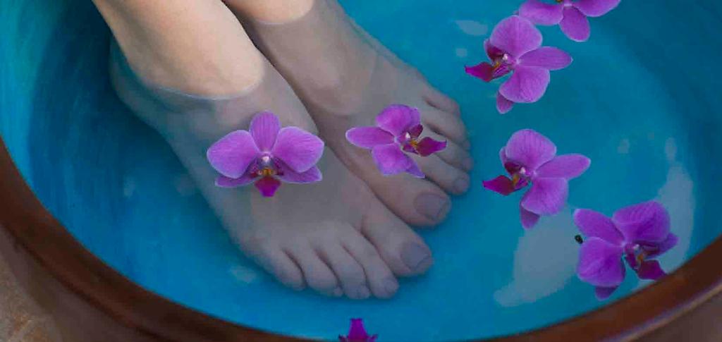 NAIL THERAPIES In our manicure and pedicure services you ll be taken through a special scent journey and matched with your favorite aroma and finishing touches.