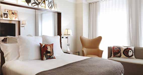 189 guestrooms are as witty and whimsical as they are sleek and sophisticated.