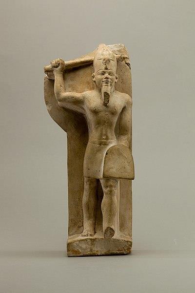 The deity was assimilated into the Egyptian religion along with other Near Eastern deities.