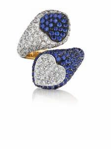 Signed Enigma Estimate $10,000-15,000 116 A Pair of Enamel Cufflinks MARGHERITA BURGENER Each designed as a circular bombé-shaped plaque, decorated with periwinkle and white enamel polka dot motifs,
