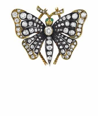 201 201 A Diamond and Gold Necklace BUCCELLATI Designed as three pierced openwork plaques, set with circular and square-cut diamonds, suspending a larger openwork navette-shaped gold pendant of