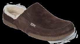 and half sizes) CHARCOAL BROWN ASCOT Features: Corduroy slipper provides maximum comfort Insole: Padded Memory Foam Outsole: Non-marking dual