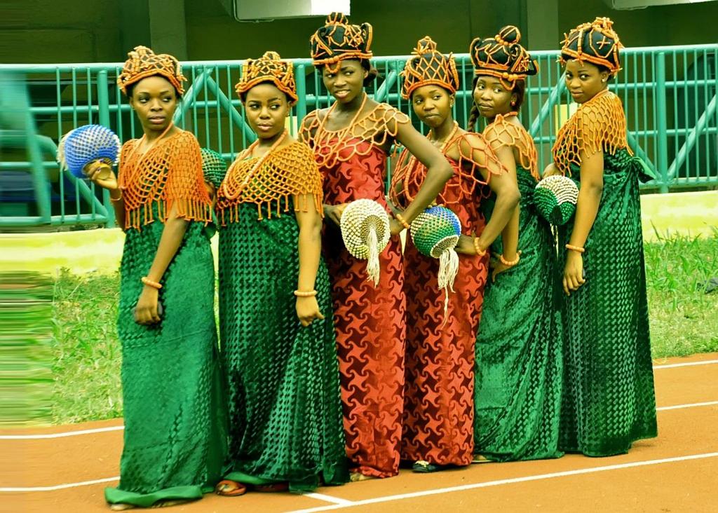Enhancing Local Community Interaction with the Museum Fig. 5: Edo ladies dressed in traditional attires of imported velvets.