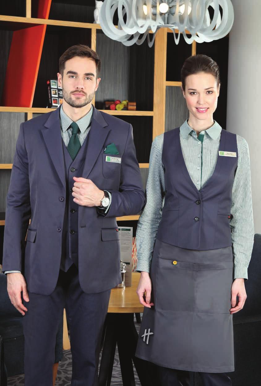 For exclusive Coworth Park, a Dorchester Collection hotel, we successfully developed the uniforms worn by all staff.